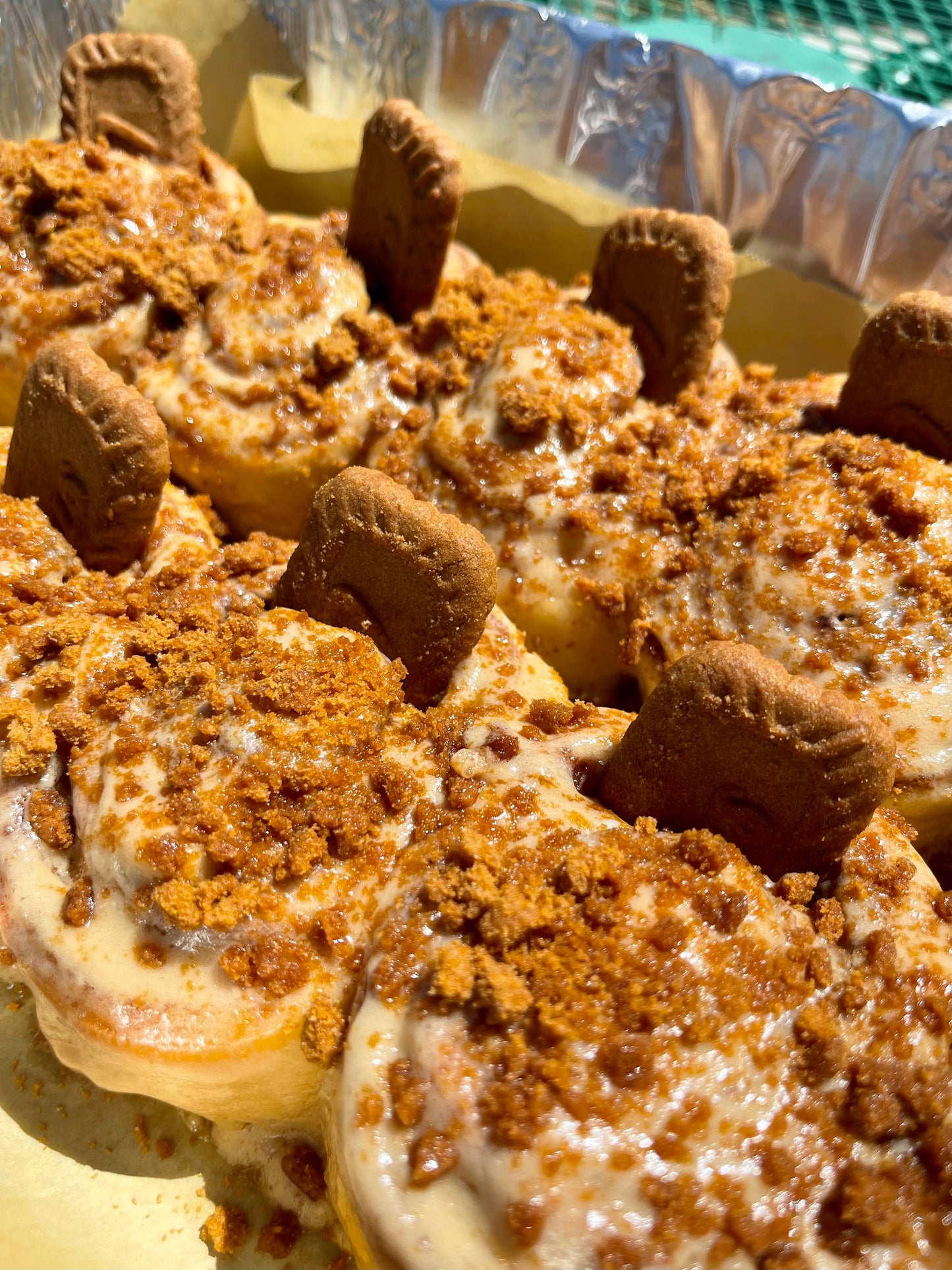 Biscoff Cinnamon Rolls