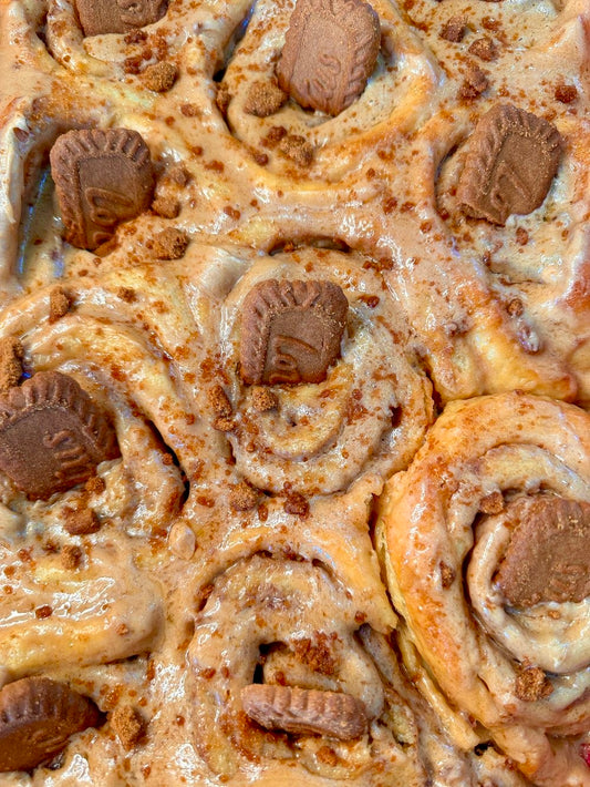 Biscoff Cinnamon Rolls